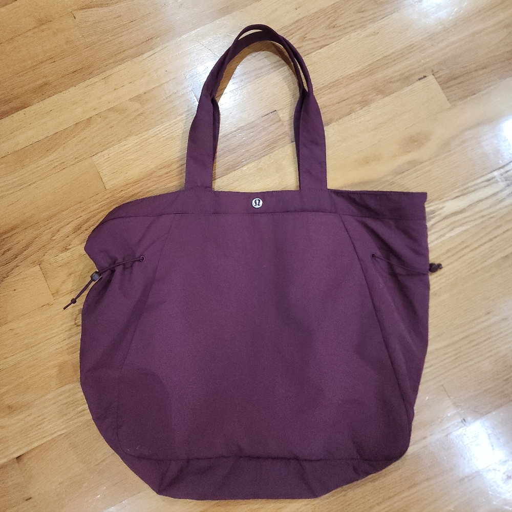 Lululemon Athletica Deep Maroon  Tote